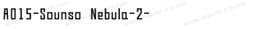 A015-Sounso Nebula-2字体转换